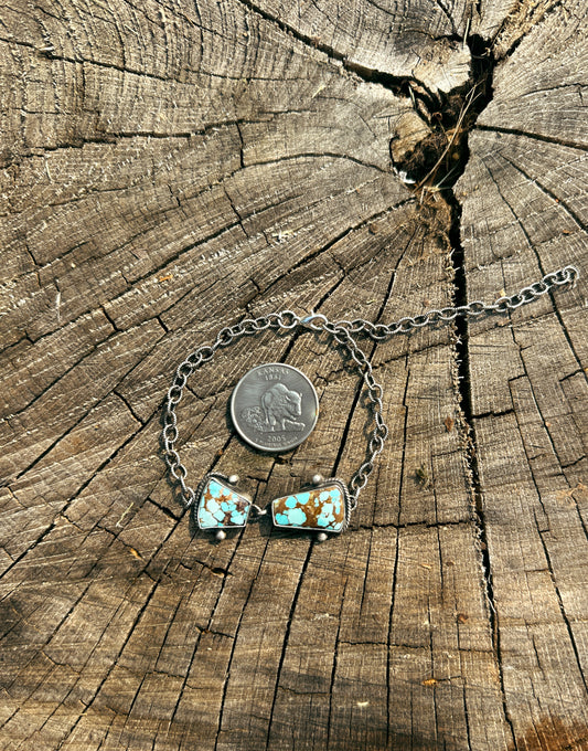 Connected Turquoise Bracelet
