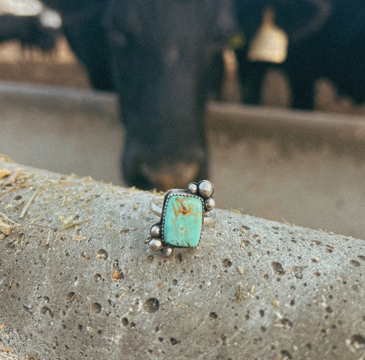 Pilot Mountain Turquoise Ring